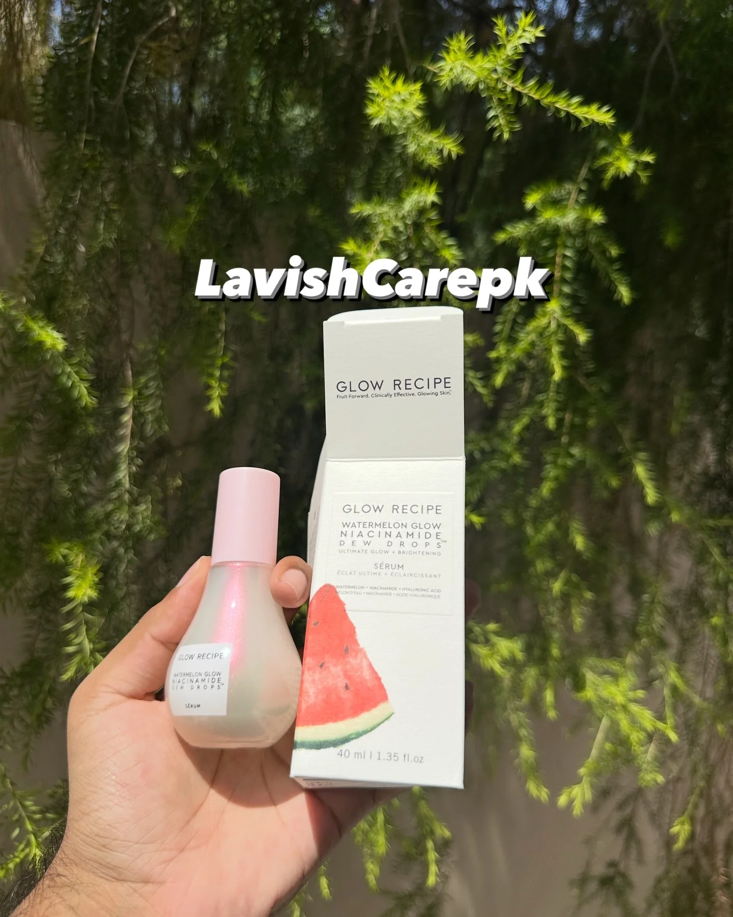 GLOW RECIPE WATERMELON GLOW NIACINAMIDE DEW DROPS (40 ML)